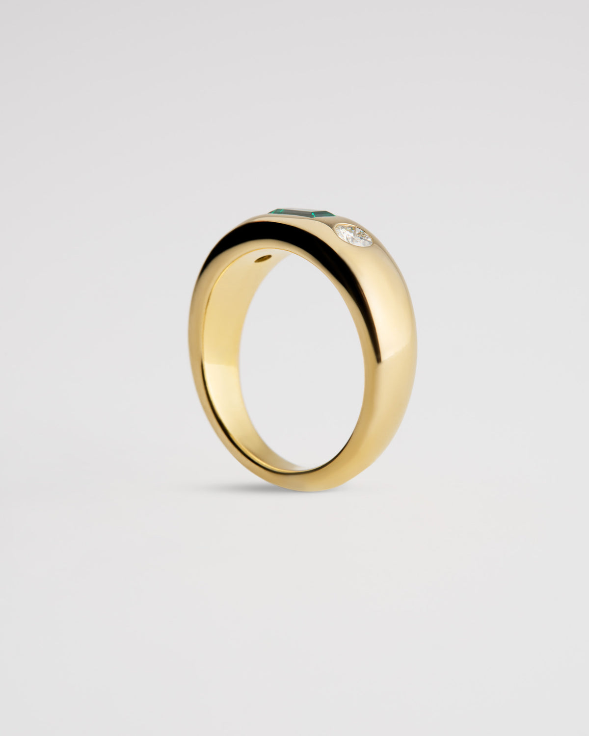 Gypsy Ring Emerald