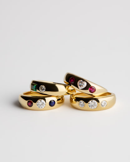 Gypsy Ring Emerald