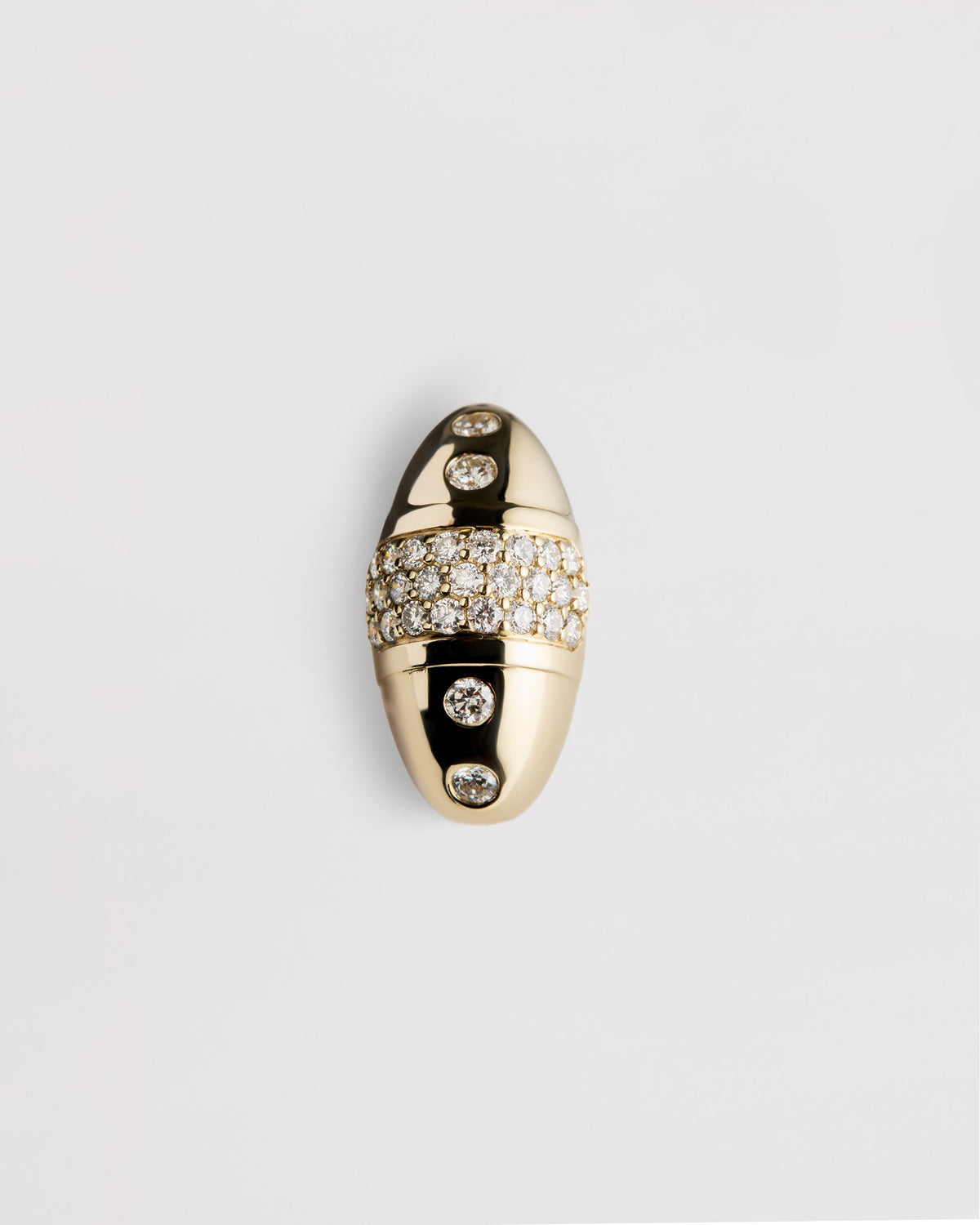 Diamond Dome Earrings