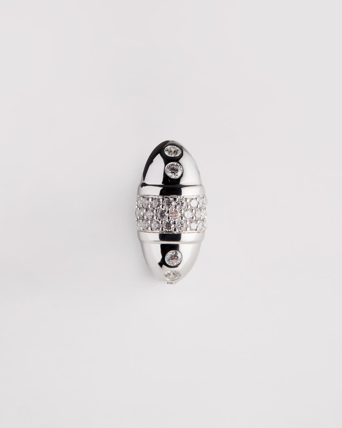 Diamond Dome Earrings