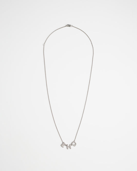 Diamond Initial Necklace