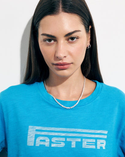 Large Graduating Tennis Necklace
