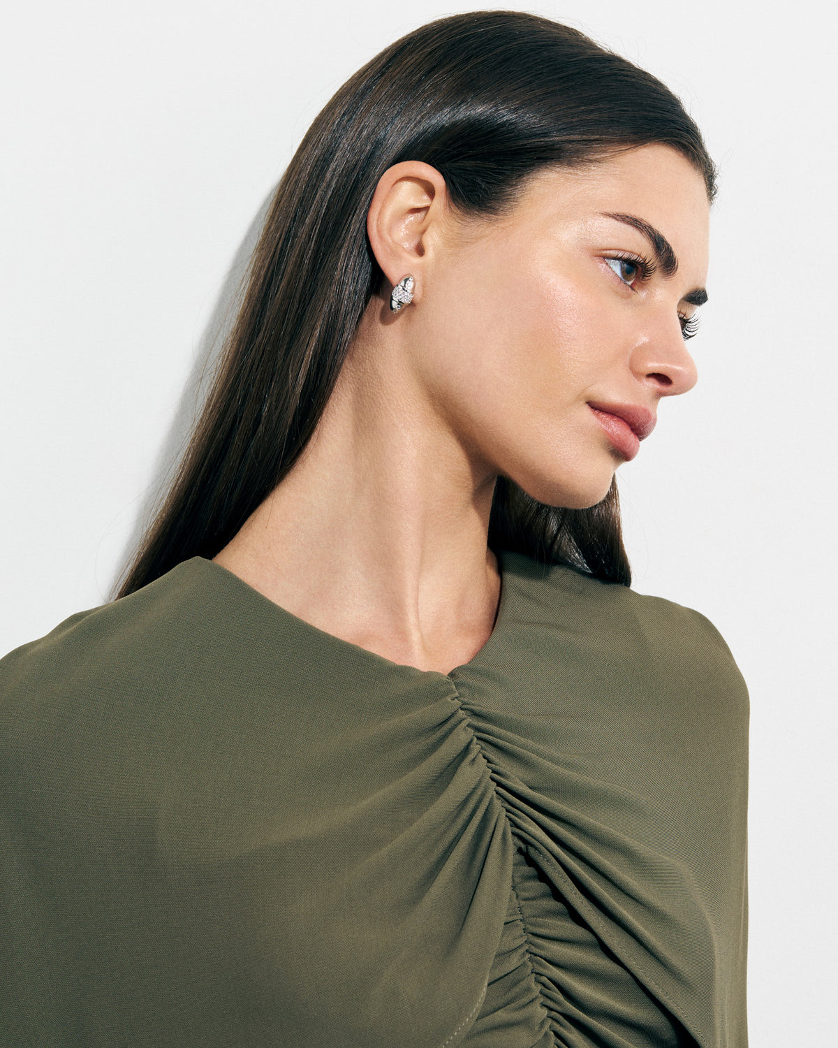 Diamond Dome Earrings