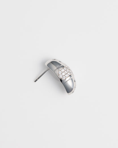 Diamond Dome Earrings