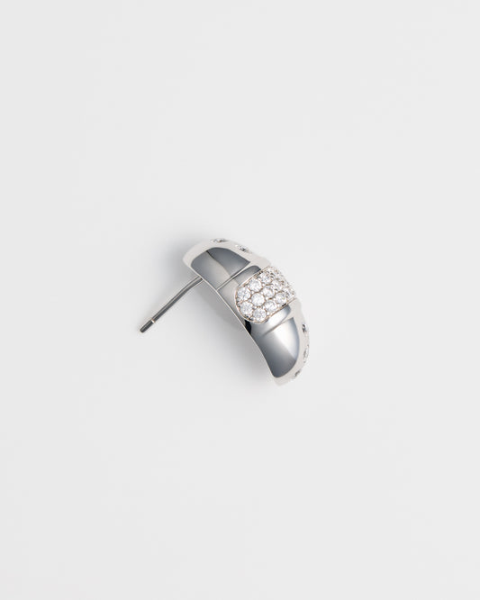 Diamond Dome Earrings
