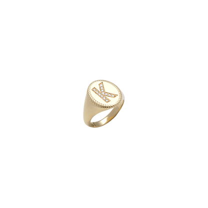 Signet Ring Yellow Gold