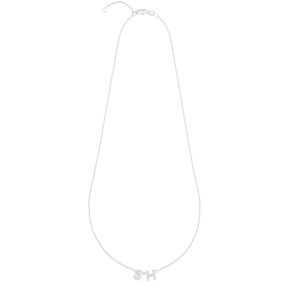 Diamond Initial Necklace