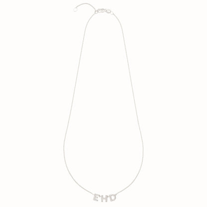 Diamond Initial Necklace